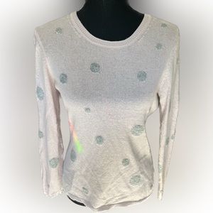 Polka Dot Cashmere Sweater